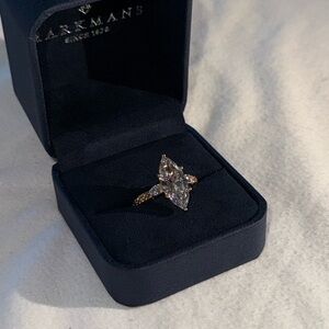 Marquise Customized Engagement Ring - Markmans